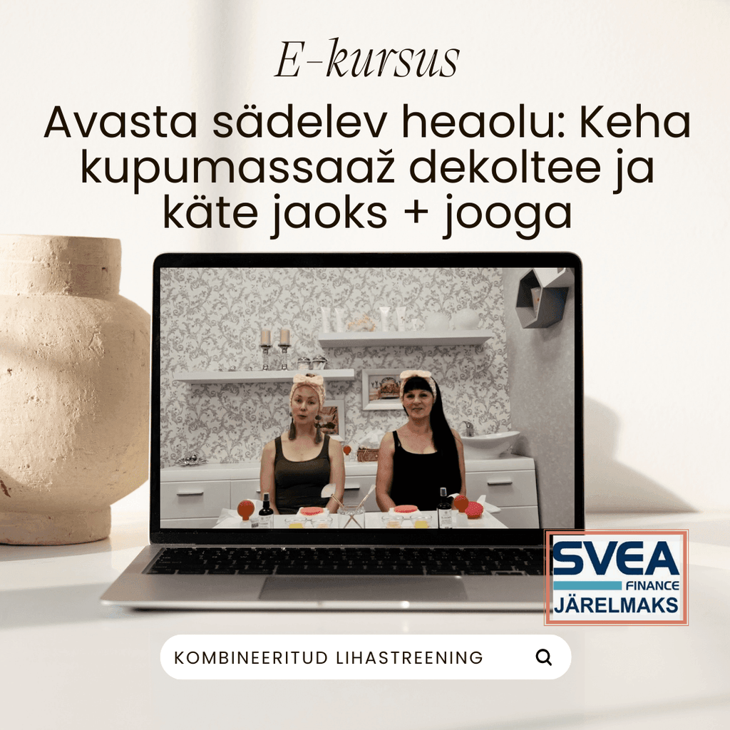 E-kursus: Keha kupumassaaž dekoltee ja käte jaoks & jooga - MaiWistik