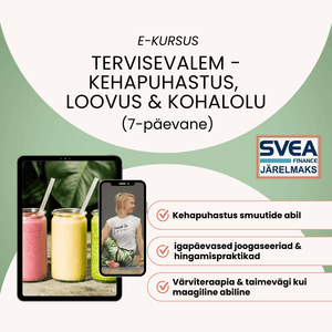 E-kursus: Tervisevalem - organismi puhastus, loovus, kohalolu - MaiWistik